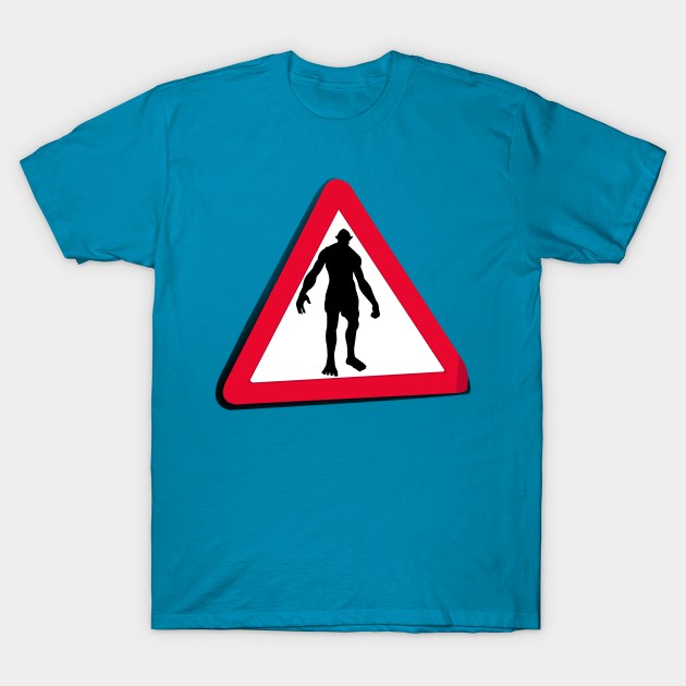 Giant Crossing T-Shirt by Fun Funky Designs